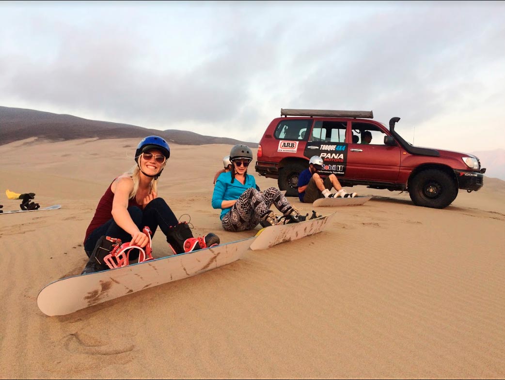 SANDBOARD AND OFF ROAD IN LIMA - Desert Expeditions Perú