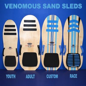 Duo - sandboard heel straps - Venomous Sandboards and Sleds