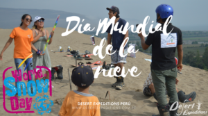 Día Mundial de la nieve 2018, World snow day 2018, sandboarding gratuito en Lima y Huaral