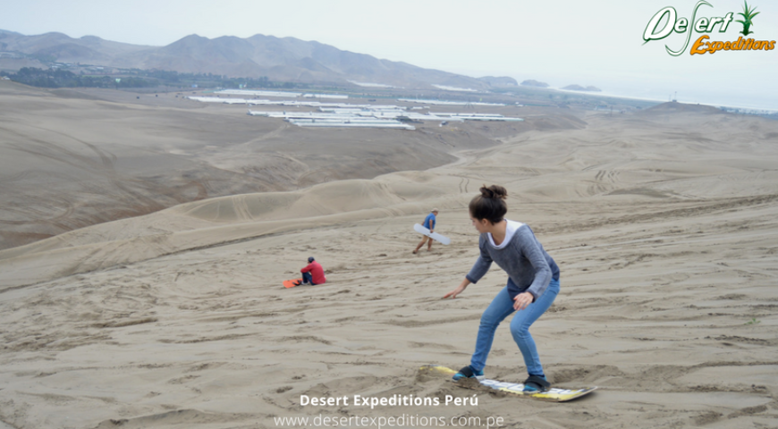 Limpieza de las dunas de chilca y sandboarding , responsabilidad ambiental en las dunas de lima por desert expeditions (6)