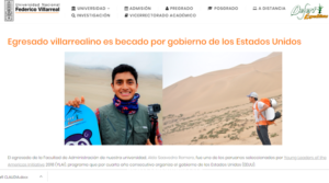 YLAI professional fellowship 2018 experience by desert expeditions entrepeneurship in tourism in Peru