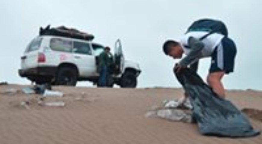 Desert Expeditions en el reto de la basura #Trashchallenge en lima y la conservación de desiertos (2)